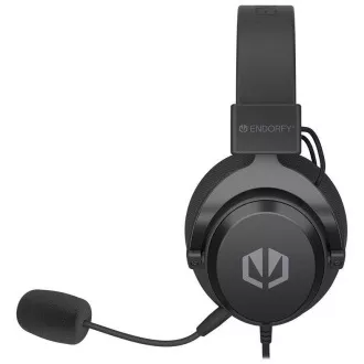 Căști Endorfy Infra / cu fir / cu microfon / cu mufă de 3,5 mm / negru