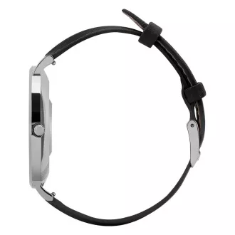 Garett Smartwatch Verona argintiu, curea neagră