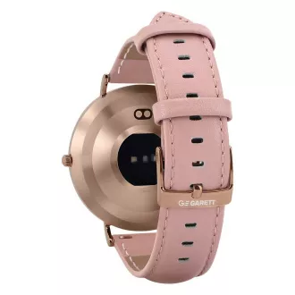 Garett Smartwatch Verona aur, curea roz