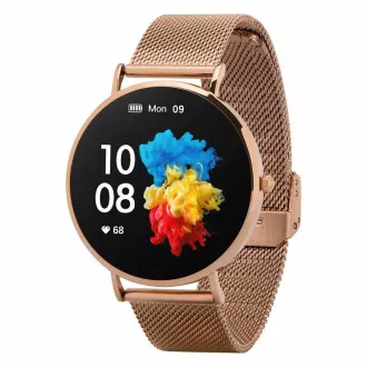 Garett Smartwatch Verona aur, oțel