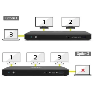 Stație de andocare PORT pentru până la 9 periferice prin USB-C, negru