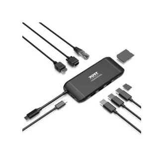 Stație de andocare PORT 8 în 1 cu o putere de până la 100 W
