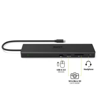 Stație de andocare PORT 11 în 1 cu o putere de până la 100 W