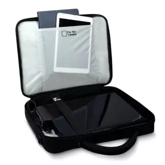 PORT geantă pentru laptop COURCHEVEL Clamshell, 15, 6" și tabletă 10, 1", negru