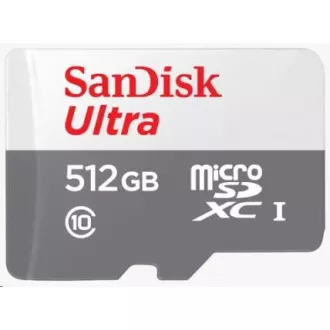 Sandisk MicroSDXC 512GB Ultra (100MB/s, Clasa 10 UHS-I, Android)