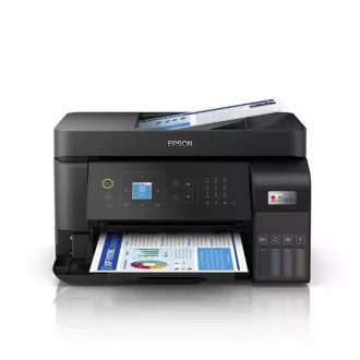 Imprimantă cu cerneală EPSON EcoTank L5590, 4 în 1, A4, 1200 x 4800 dpi, 33 ppm, USB, LAN, Wi-Fi, garanție de 5 ani după înregistrare gratuită