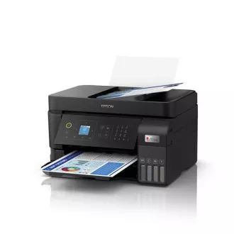 Imprimantă cu cerneală EPSON EcoTank L5590, 4 în 1, A4, 1200 x 4800 dpi, 33 ppm, USB, LAN, Wi-Fi, garanție de 5 ani după înregistrare gratuită