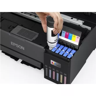 Imprimantă cu cerneală EPSON EcoTank L8050, A4, 1440x5760dpi, 25ppm, Wi-Fi, garanție de 5 ani după înregistrare gratuită