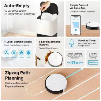 TP-Link Tapo RV10 - Aspirator și mop robotizat