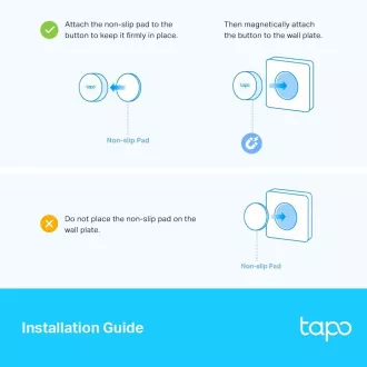 Buton inteligent TP-Link Tapo S200D cu ramă de montaj