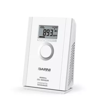 GARNI 102Q - senzor de concentrație de CO2 wireless pentru interior