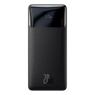 Baseus Bipow powerbank cu afișaj digital 10000mAh 20W negru
