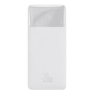 Baseus Bipow powerbank cu afișaj digital 20000mAh 20W alb