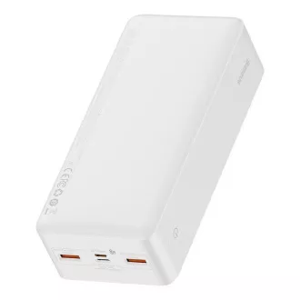 Baseus Bipow powerbank cu afișaj digital 30000mAh 20W alb