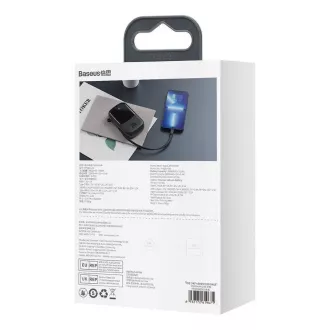 Baseus Qpow Pro Afișaj digital Afișaj digital încărcare rapidă Power Bank 20000mAh 20W iP negru Baseus Qpow Pro Afișaj digital Afișaj digital încărcare rapidă Power Bank 20000mAh 20W iP negru
