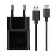 Încărcător de rețea Samsung EP-TA200EBE   EP-DG970BBE, USB-C, 15 W, negru - vrac