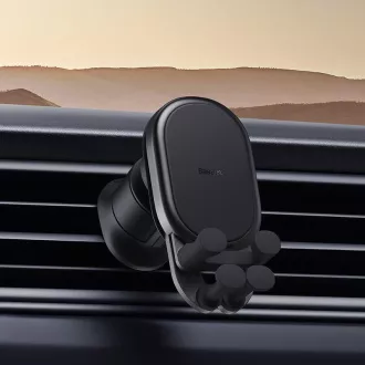 Baseus Stable Car Holder Air (pentru ventilație), negru Baseus Stable Car Holder Air (pentru ventilație), negru