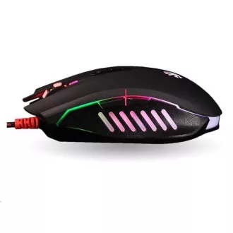 Mouse de gaming A4tech BLOODY Q81, 3200DPI, USB, RGB, negru Mouse de gaming A4tech BLOODY Q81, 3200DPI, USB, RGB, negru