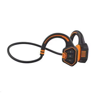 EVOLVEO BoneSwim MP3 16GB căști fără fir, pomeți, portocaliu