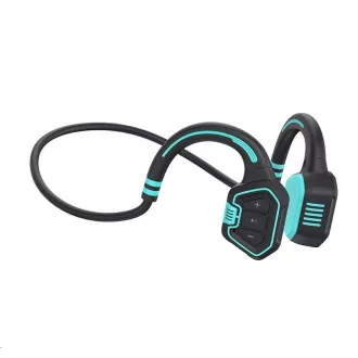 EVOLVEO BoneSwim MP3 16GB căști fără fir, pomeți, albastru - Despachetat