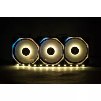 1stCOOL Bandă LED AURA EVO ARGB LED, bandă cu 3 pini, bandă ARGB, 30cm 1stCOOL Bandă LED AURA EVO ARGB LED, bandă cu 3 pini, bandă ARGB, 30cm