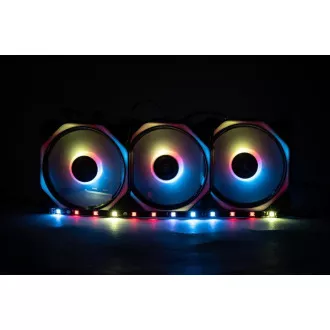 1stCOOL Bandă LED AURA EVO ARGB LED, bandă cu 3 pini, bandă ARGB, 30cm 1stCOOL Bandă LED AURA EVO ARGB LED, bandă cu 3 pini, bandă ARGB, 30cm