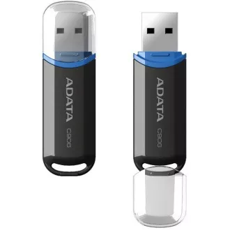 ADATA Flash Drive 64GB C906, USB 2.0 Classic, negru