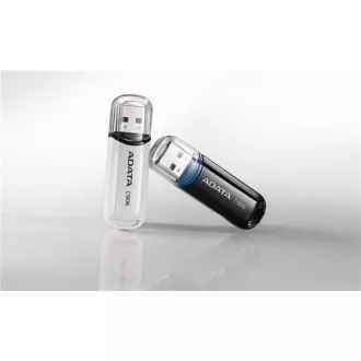 ADATA Flash Drive 64GB C906, USB 2.0 Classic, negru