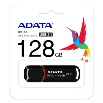 ADATA Flash Drive 256GB UV150, USB 3.1 Dash Drive (R:90/W:20 MB/s) negru