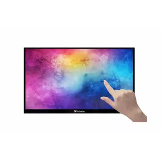 Verbatim PMT-15 Monitor portabil cu ecran tactil de 15,6" Full HD 1080p Carcasă metalică Verbatim PMT-15 Monitor portabil cu ecran tactil de 15,6" Full HD 1080p Carcasă metalică