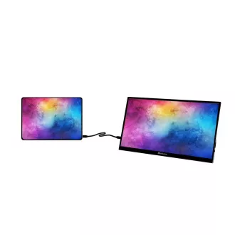 Verbatim PMT-15 Monitor portabil cu ecran tactil de 15,6" Full HD 1080p Carcasă metalică Verbatim PMT-15 Monitor portabil cu ecran tactil de 15,6" Full HD 1080p Carcasă metalică