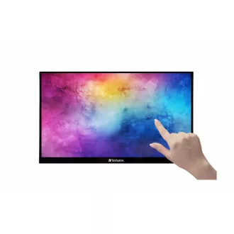 Monitor portabil cu ecran tactil Verbatim PMT-14 Monitor portabil cu ecran tactil 14" Full HD 1080p Carcasă metalică Monitor portabil cu ecran tactil Verbatim PMT-14 Monitor portabil cu ecran tactil 14" Full HD 1080p Carcasă metalică
