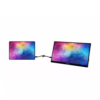 Monitor portabil cu ecran tactil Verbatim PMT-14 Monitor portabil cu ecran tactil 14" Full HD 1080p Carcasă metalică Monitor portabil cu ecran tactil Verbatim PMT-14 Monitor portabil cu ecran tactil 14" Full HD 1080p Carcasă metalică