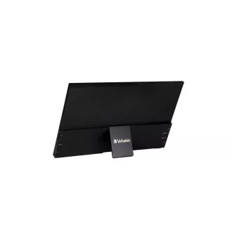 Monitor portabil cu ecran tactil Verbatim PMT-14 Monitor portabil cu ecran tactil 14" Full HD 1080p Carcasă metalică Monitor portabil cu ecran tactil Verbatim PMT-14 Monitor portabil cu ecran tactil 14" Full HD 1080p Carcasă metalică