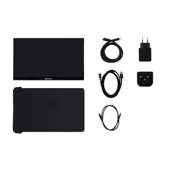 Monitor portabil cu ecran tactil Verbatim PMT-14 Monitor portabil cu ecran tactil 14" Full HD 1080p Carcasă metalică Monitor portabil cu ecran tactil Verbatim PMT-14 Monitor portabil cu ecran tactil 14" Full HD 1080p Carcasă metalică