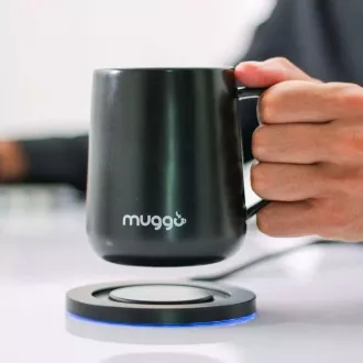 Muggo QI cană încălzită inteligentă - negru
