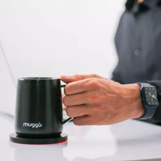 Muggo QI cană încălzită inteligentă - negru