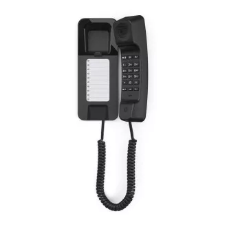 Gigaset DESK 200 - telefon de perete, negru Gigaset DESK 200 - telefon de perete, negru