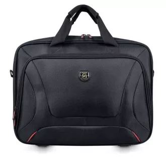 Geantă PORT COURCHEVEL Toploading pentru laptop 15, 6\" și tabletă 10, 1\", negru