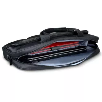 Geantă PORT COURCHEVEL Toploading pentru laptop 15, 6\" și tabletă 10, 1\", negru