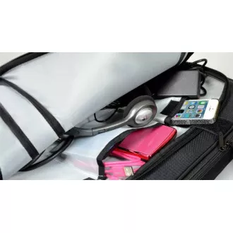 Geantă PORT COURCHEVEL Toploading pentru laptop 15, 6\" și tabletă 10, 1\", negru