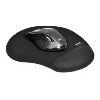 Mouse pad cu gel PORT, negru