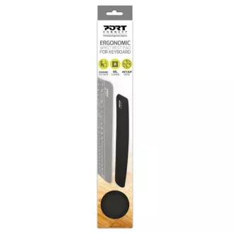 Pad cu gel PORT sub tastatură, negru Pad cu gel PORT sub tastatură, negru