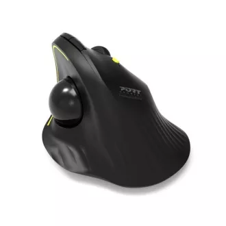 Mouse ergonomic fără fir PORT ERGONOMIC TRACKBALL, 2, 4 Ghz & Bluetooth, USB-A/C, negru Mouse ergonomic fără fir PORT ERGONOMIC TRACKBALL, 2, 4 Ghz & Bluetooth, USB-A/C, negru