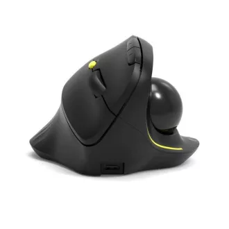 Mouse ergonomic fără fir PORT ERGONOMIC TRACKBALL, 2, 4 Ghz & Bluetooth, USB-A/C, negru Mouse ergonomic fără fir PORT ERGONOMIC TRACKBALL, 2, 4 Ghz & Bluetooth, USB-A/C, negru