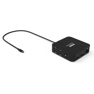 Stație de andocare PORT USB-C 10v1, 2x4K Display Port, 5x USB-A, USB-C 85W PD, Ethernet, SD Stație de andocare PORT USB-C 10v1, 2x4K Display Port, 5x USB-A, USB-C 85W PD, Ethernet, SD