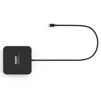 Stație de andocare PORT USB-C 10v1, 2x4K Display Port, 5x USB-A, USB-C 85W PD, Ethernet, SD Stație de andocare PORT USB-C 10v1, 2x4K Display Port, 5x USB-A, USB-C 85W PD, Ethernet, SD