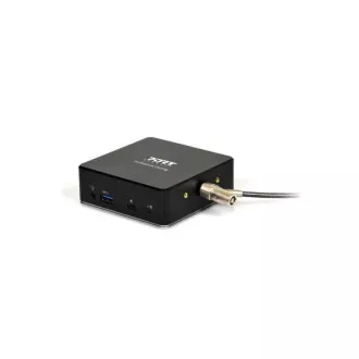 Stație de andocare PORT 8in1 USB-C, USB-A, dual video, HDMI, Ethernet, audio, USB 3.0