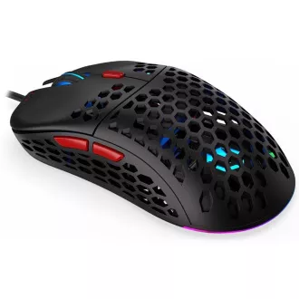 Mouse de gaming ENDORFY LIX Plus, USB, ARGB, negru