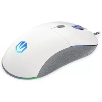 Mouse de gaming ENDORFY GEM Plus Onyx White, USB, ARGB, alb
